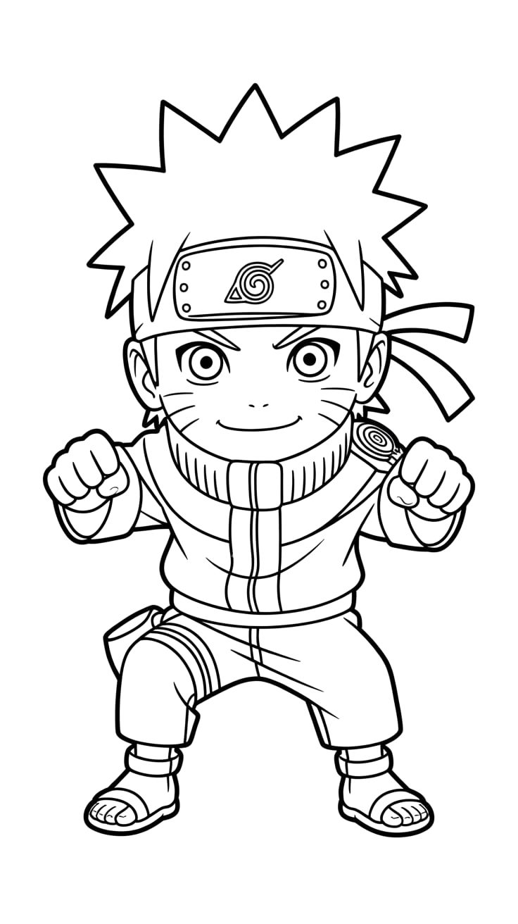 disegni anime da colorare e stampare