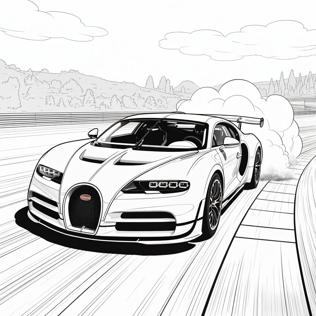 disegno bugatti