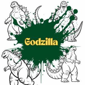 Godzilla da Colorare