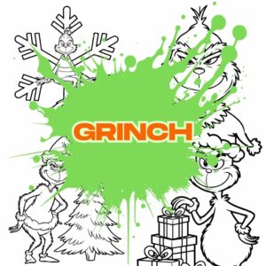 Grinch Da Colorare