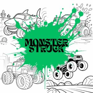 Monster Truck Da Colorare