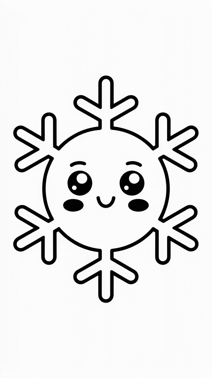 disegni fiocchi di neve
