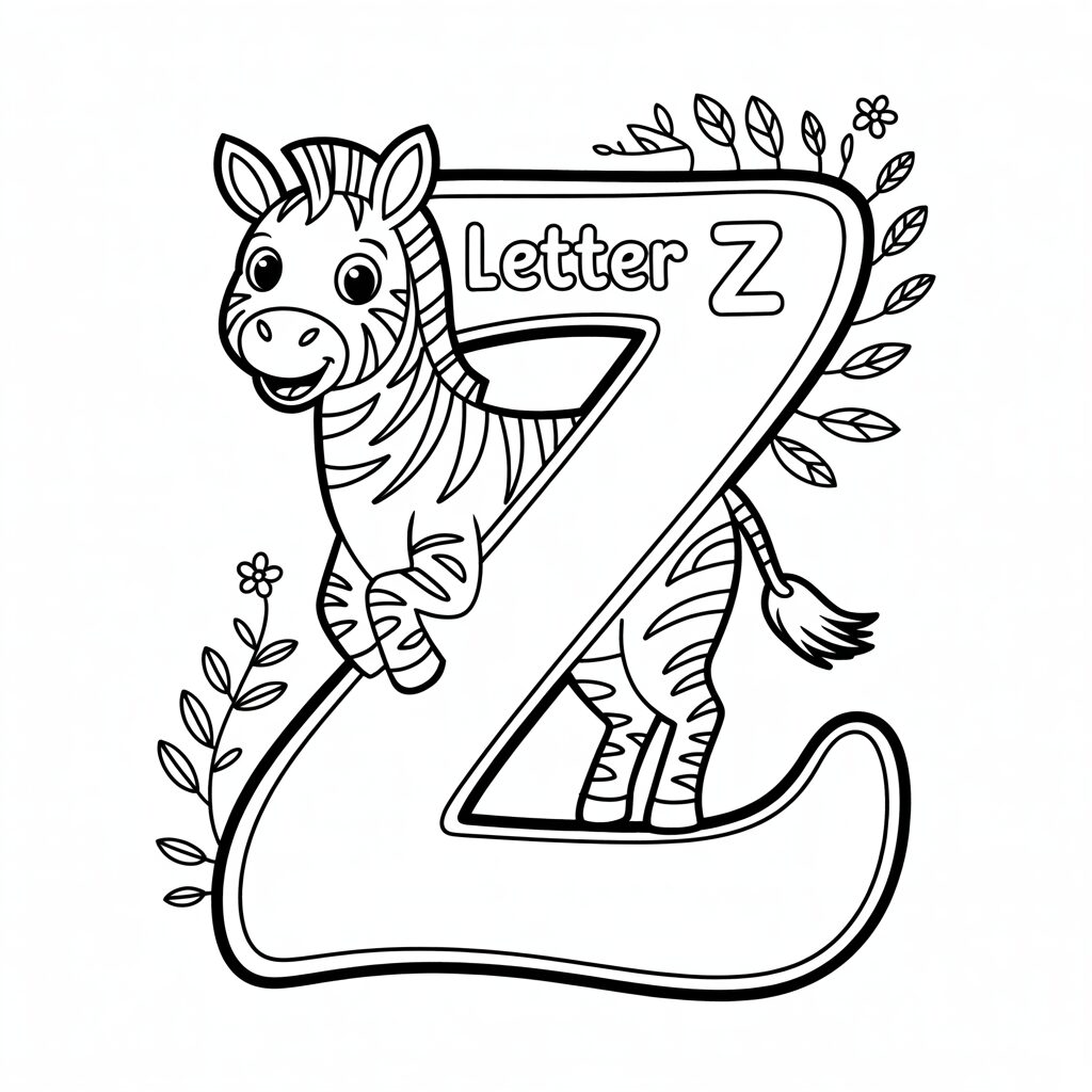 zebre disegno