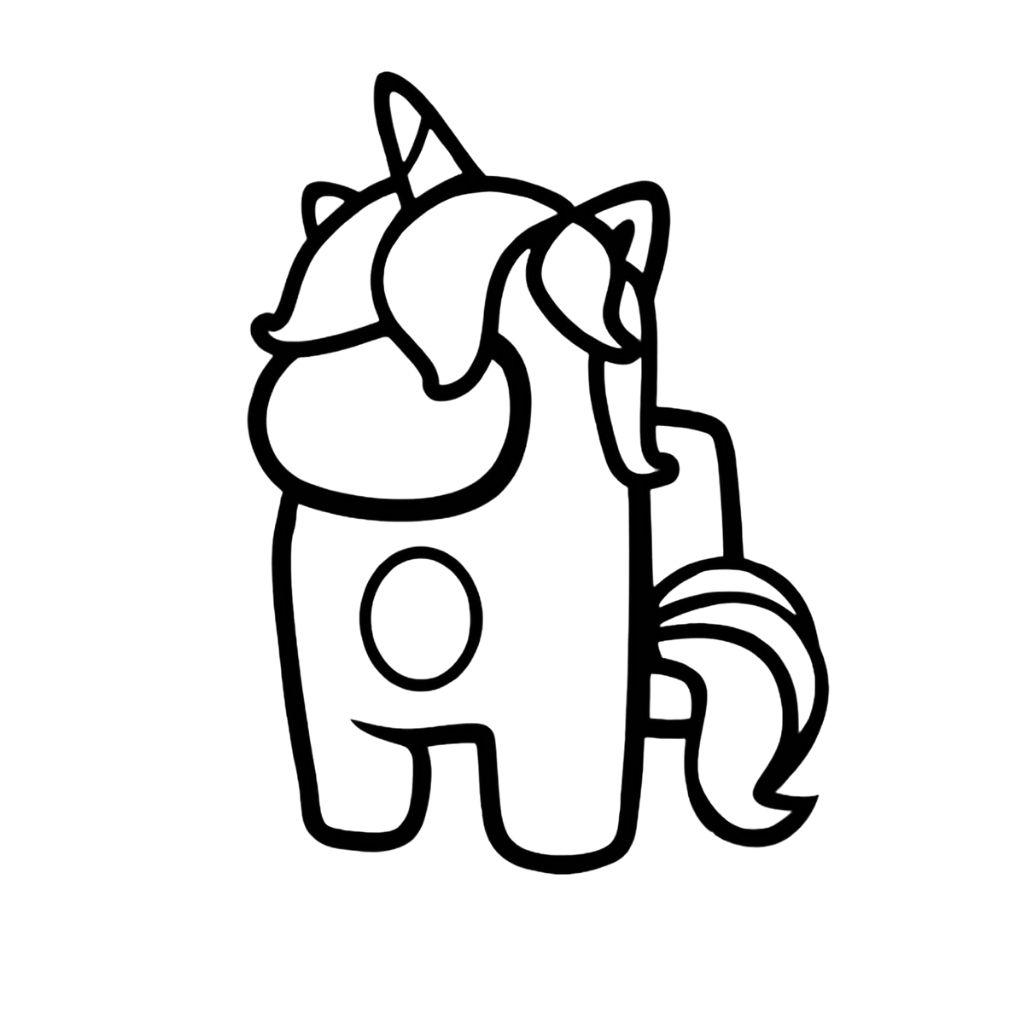 disegni di among us colorati