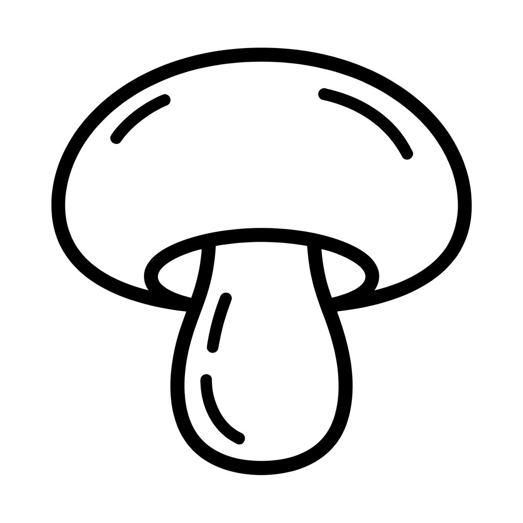 disegni da colorare funghi