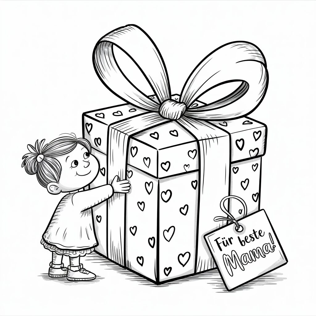 disegno pacco regalo