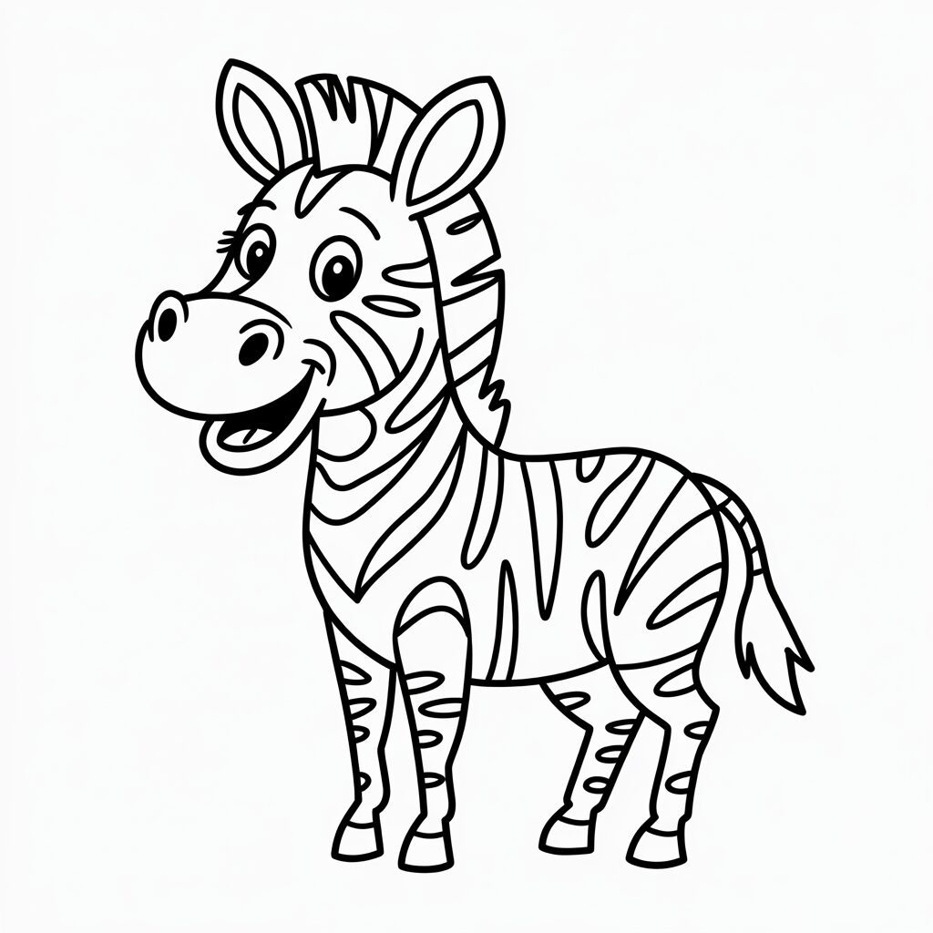disegni zebra