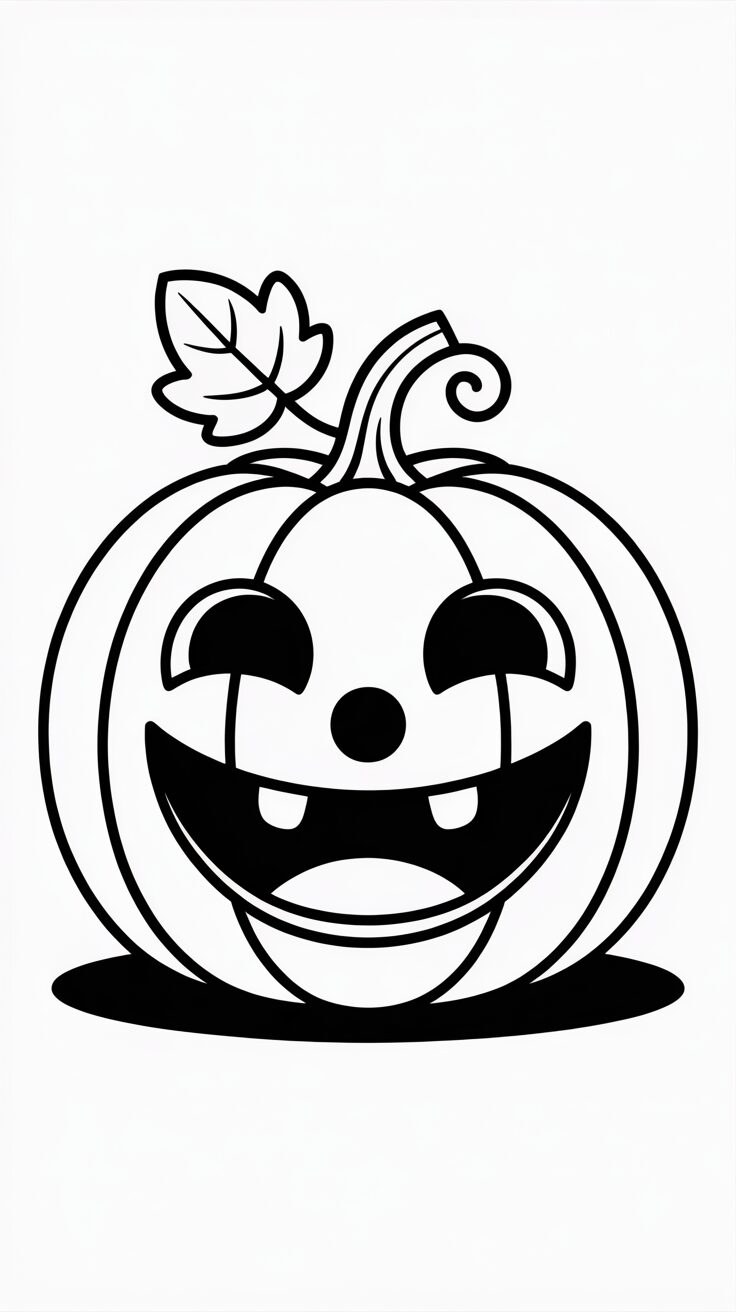 Disegni di Jack-O’-Lantern da colorare gratis da stampare