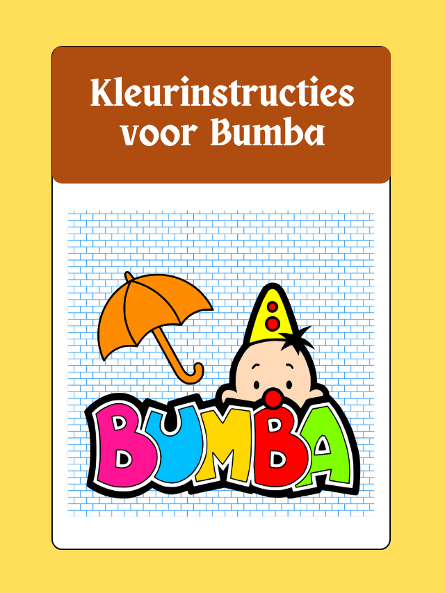 Kleurinstructies voor Bumba