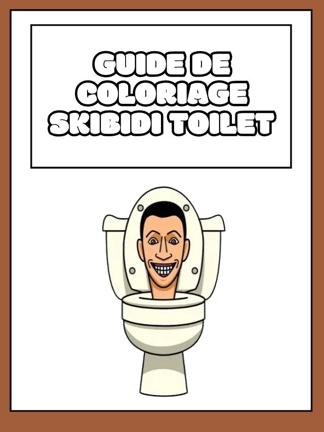 Guide de coloriage Skibidi Toilet