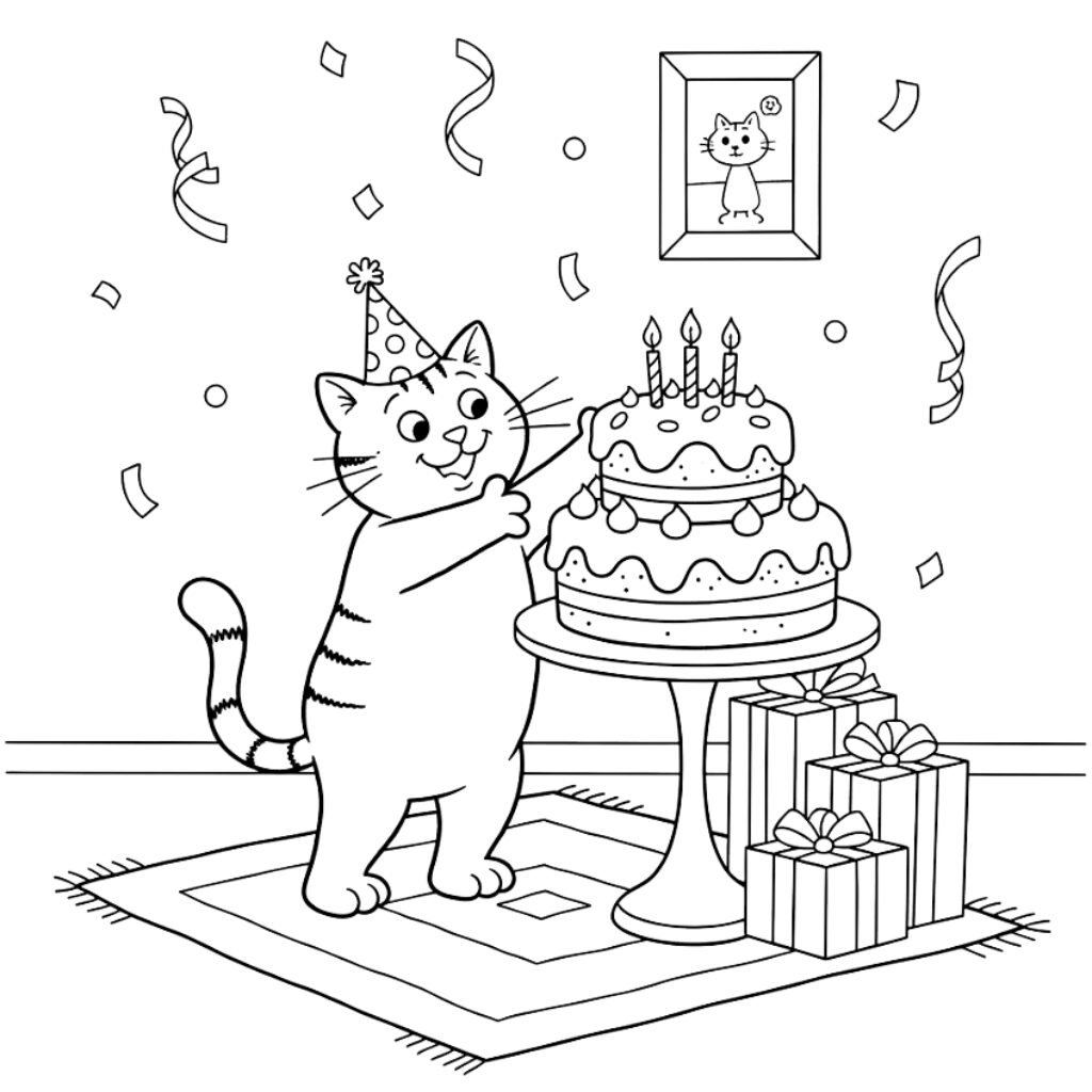 Dikkie Dik torta da colorare