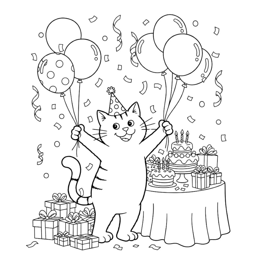 Dikkie Dik compleanno da colorare