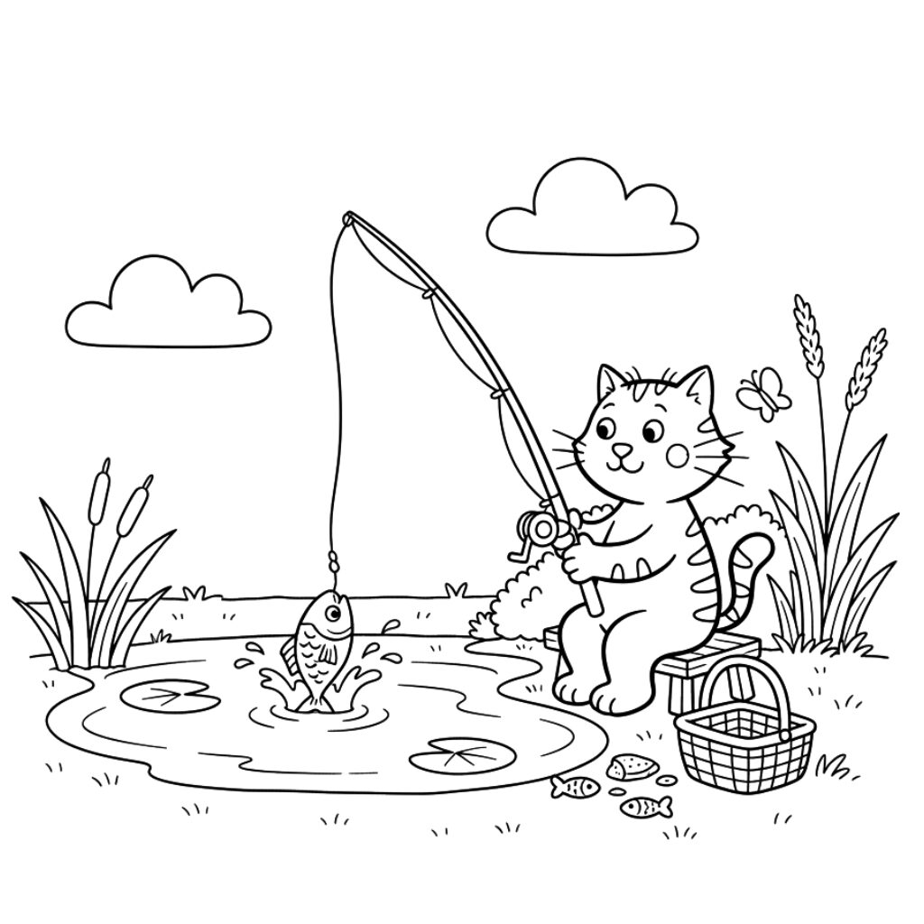 Dikkie Dik pesci da colorare